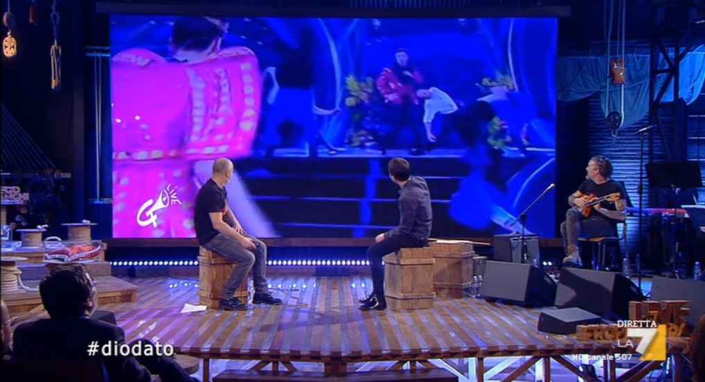 Propaganda Live a Sanremo 2020 con Diodato e la ‘camminata di Conte’ (Video)