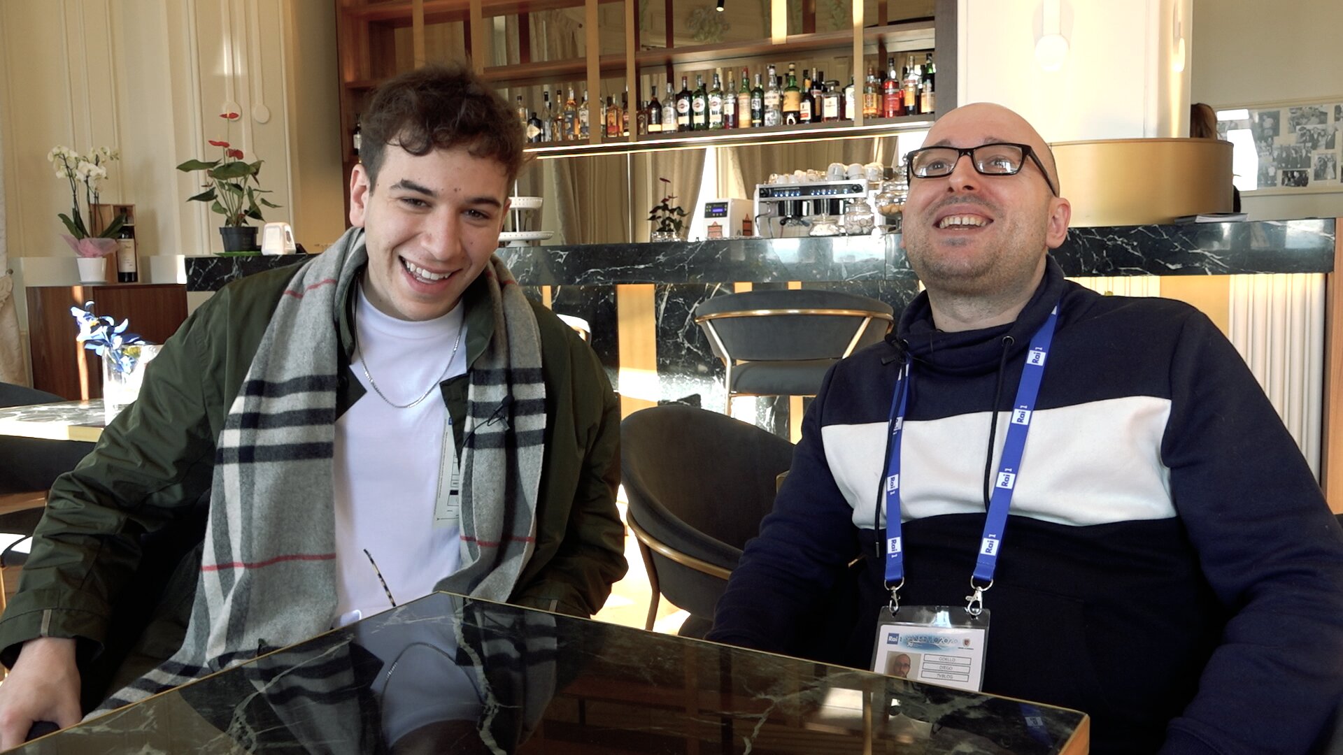 Sanremo 2020, Fasma intervista