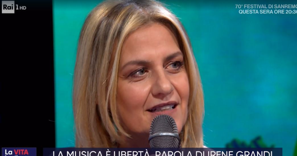 Irene Grandi ospite a La vita in diretta: “Un grande onore aprire Sanremo 2020”