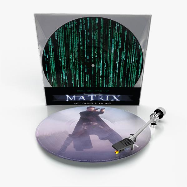Matrix: foto della colonna sonora da collezione in vinile e picture disc