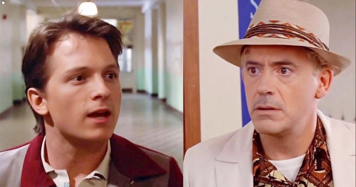 Ritorno al Futuro: video deepfake con Robert Downey Jr. e Tom Holland