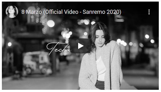 8 marzo, Tecla Insolia: la canzone di Sanremo 2020 che omaggia la forza femminile