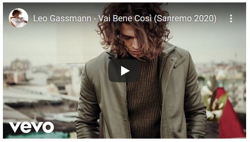 Vai bene così, Leo Gassman: la canzone di Sanremo 2020 sull’accettazione di se stessi e degli altri