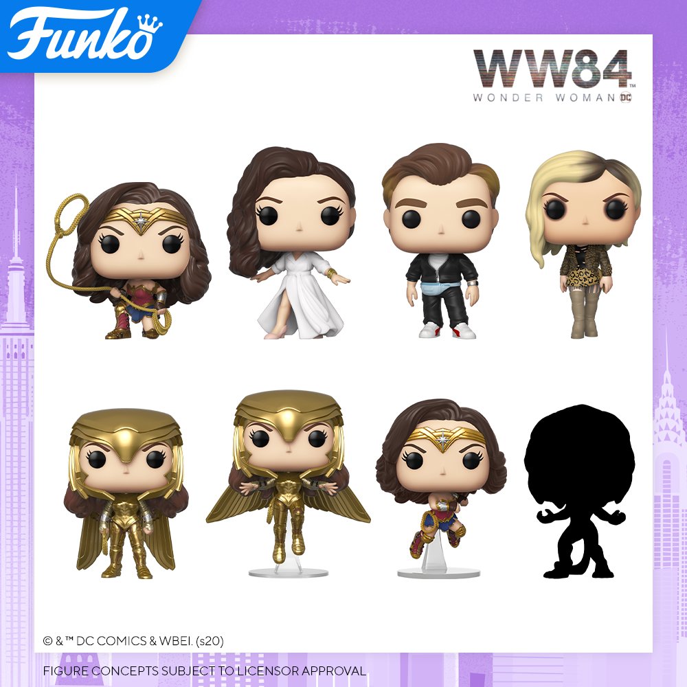 Wonder Woman 1984: foto nuova linea di figures Funko Pop!
