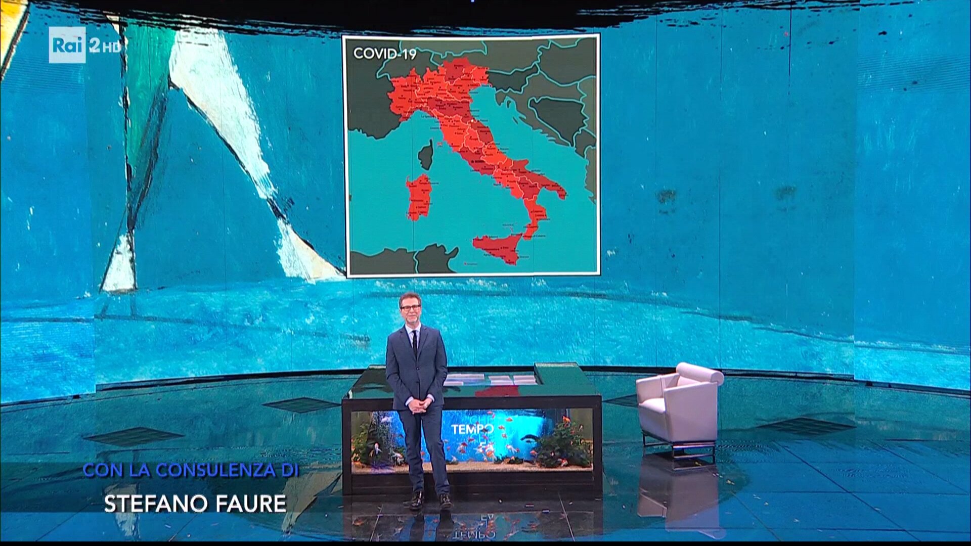 Che Tempo Che Fa, il commovente inizio di domenica 15 marzo 2020