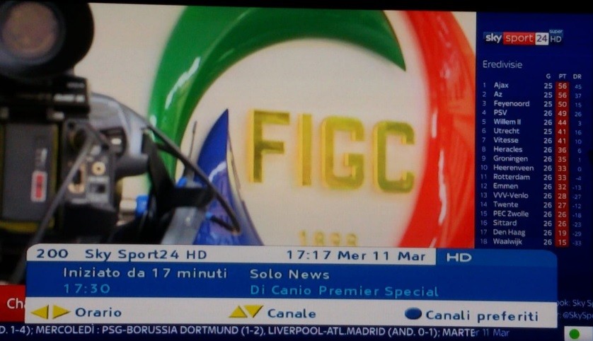 Coronavirus, Sky Sport24 sospende la programmazione in diretta (Video)