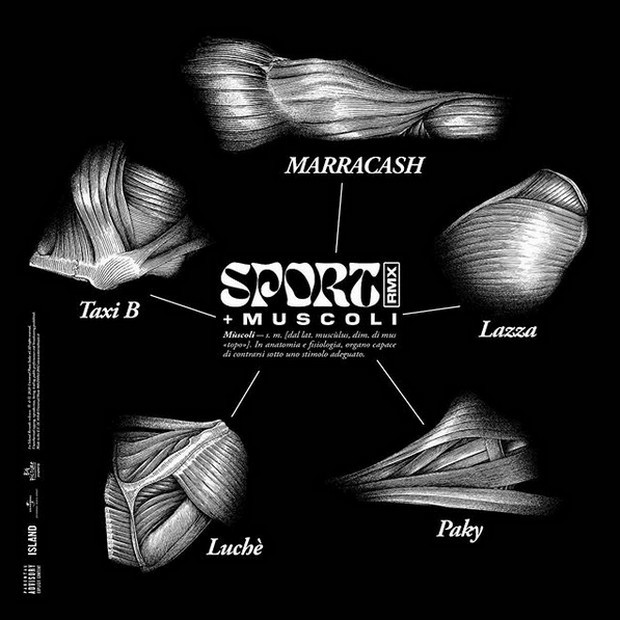 Marracash, il remix di Sport + Muscoli con la partecipazione di Luchè, Lazza, Taxi B e Paky (Testo e Audio)