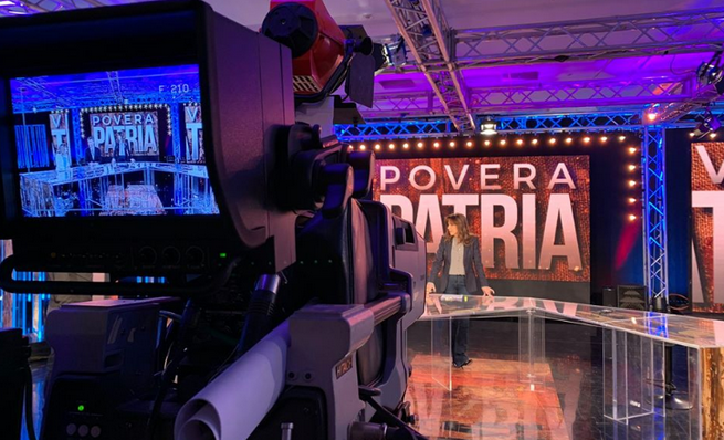 Povera Patria su Rai2 cambia titolo (Patriae) e si sposta