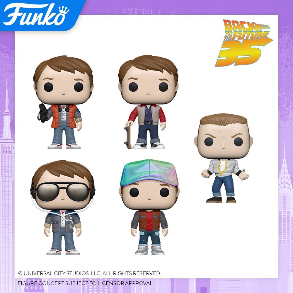 Ritorno al futuro 1 & 2: Funko nuova linea di figures “Pop!” per il 35° anniversario