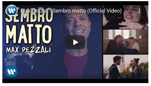 Sembro matto, testo: Max Pezzali (video)