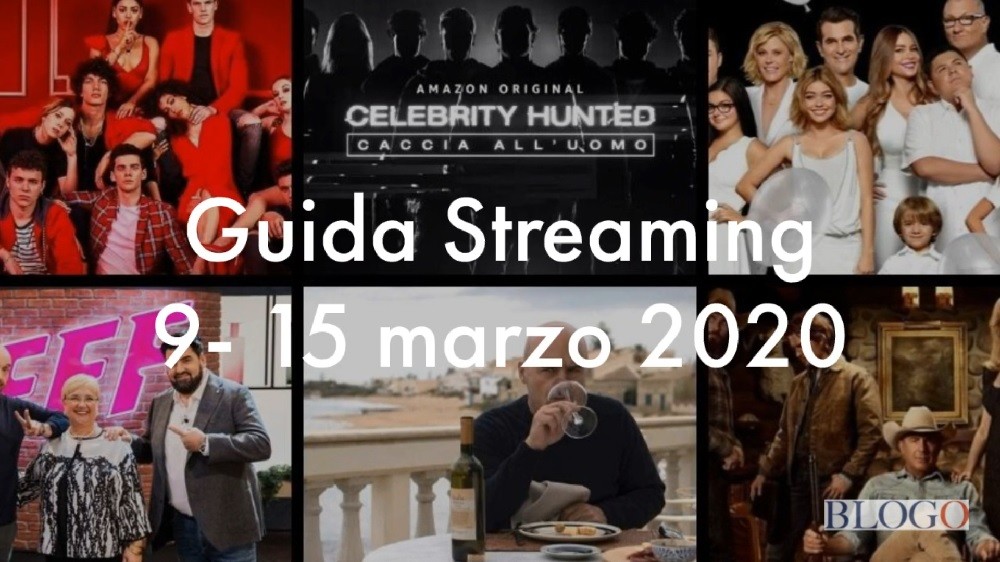 Guida Streaming 9-15 marzo, le novità su RaiPlay, Netflix, Amazon, Infinity e Now Tv
