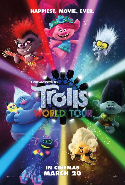 Trolls World Tour: nuove locandine ufficiali di Trolls 2
