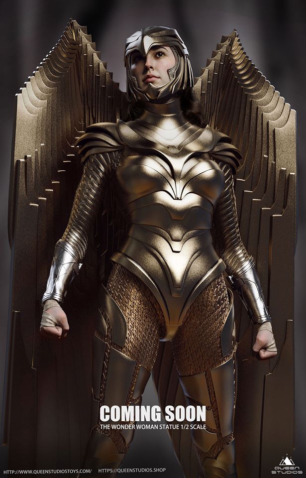 Wonder Woman 1984: nuova statua ufficiale Queen Studios di Diana Prince
