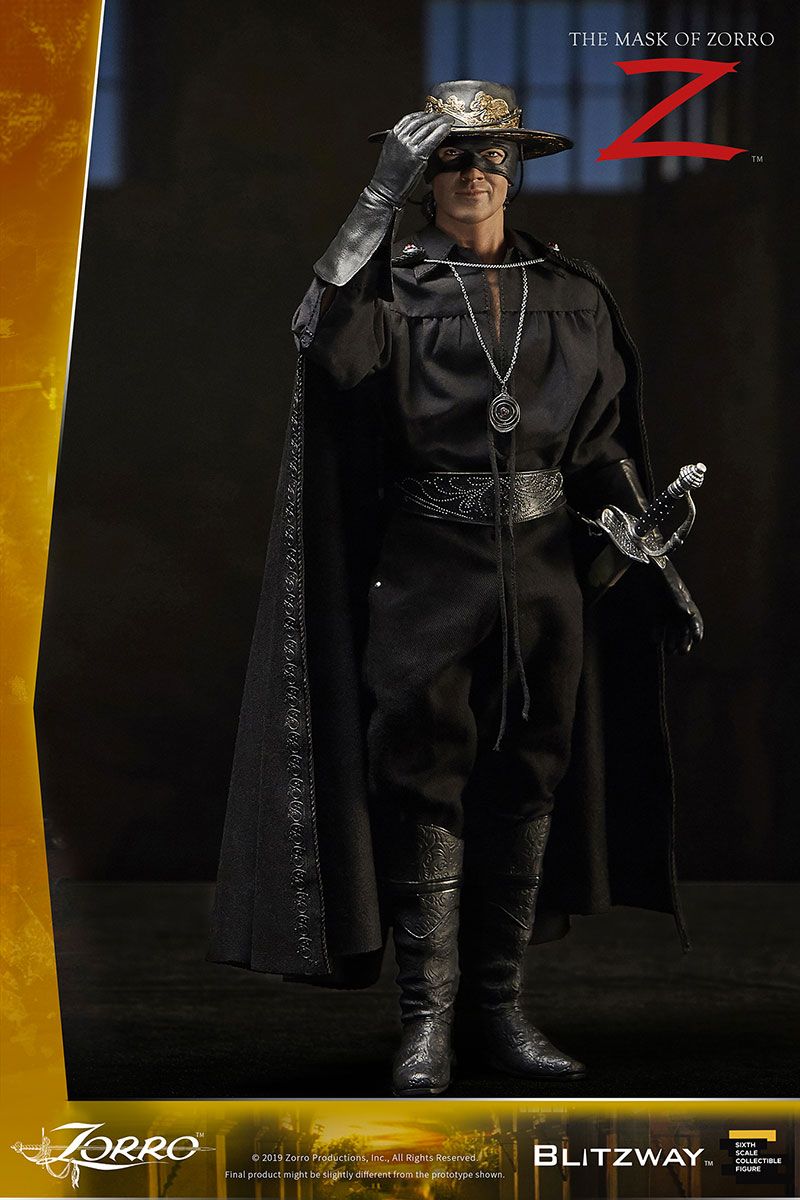 Zorro: nuova action figure di Antonio Banderas