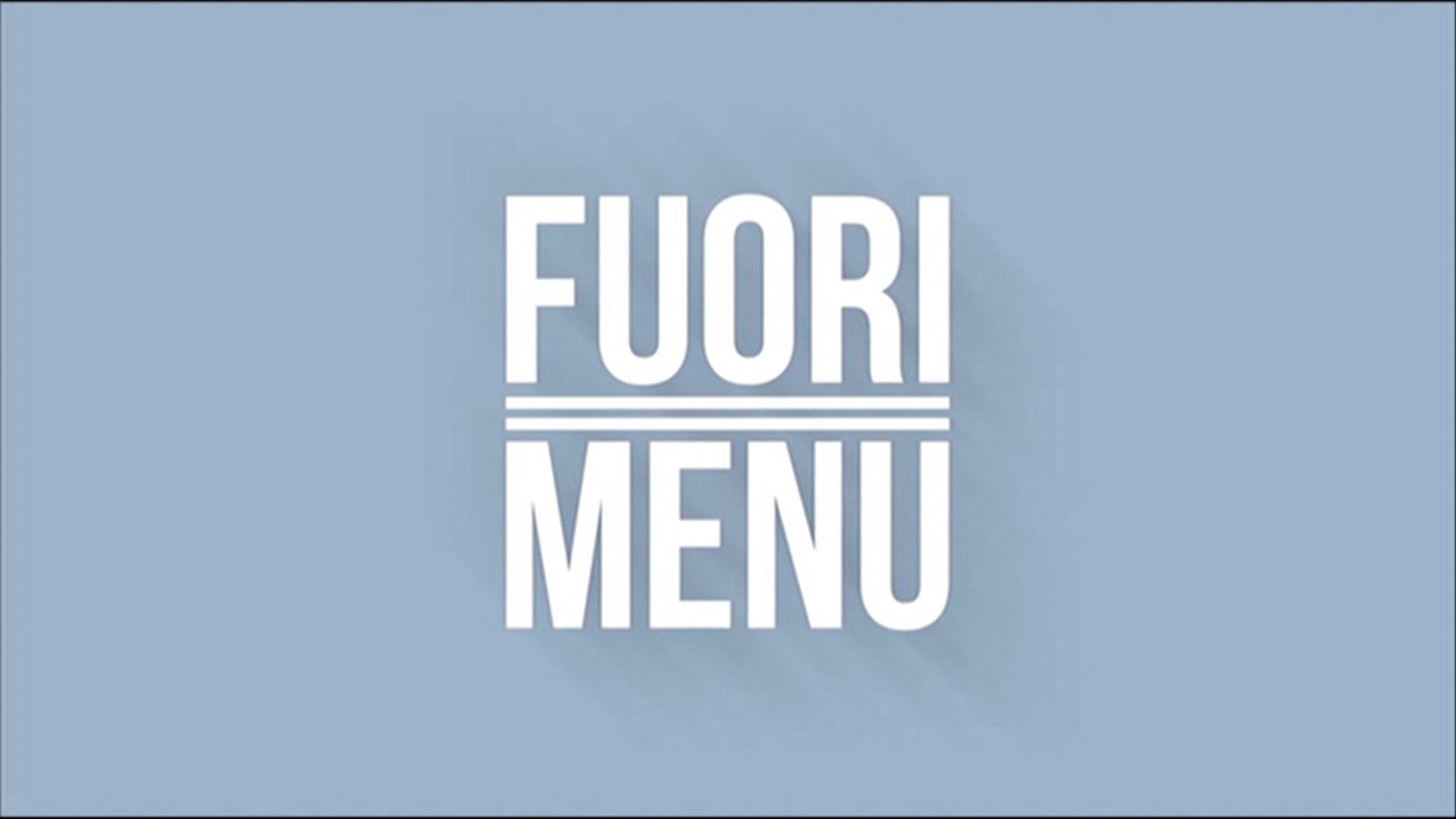 Fuori Menù 2020, prima puntata