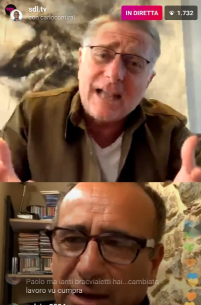 Bonolis: “A Luna Park Baudo si incaz*ava con me…”. E lancia a Carlo Conti l’idea di un format tv insieme