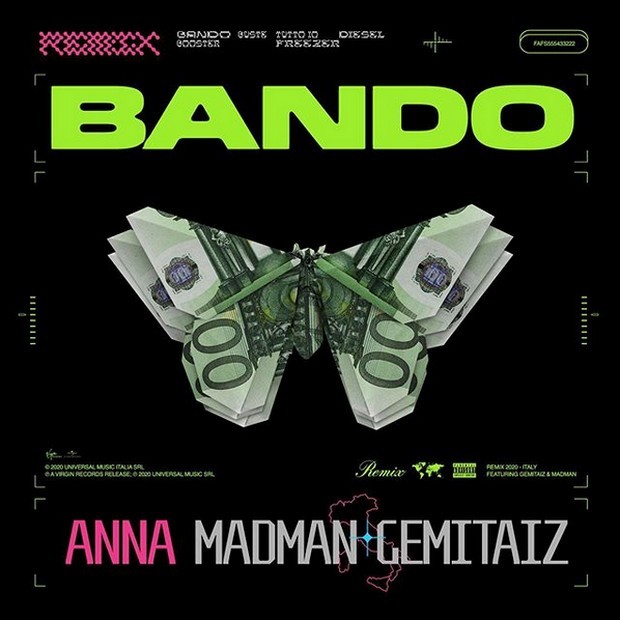 Bando Remix: la nuova versione della hit di Anna con Madman e Gemitaiz (Testo e Audio)