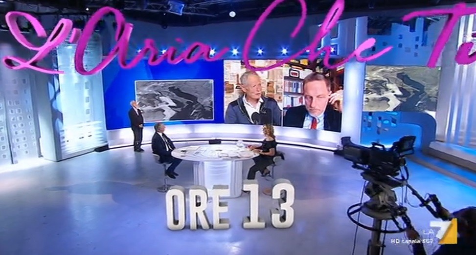 L’Aria che tira si divide in tre. Nasce il segmento ‘Ore 13’, che isola la parte più debole
