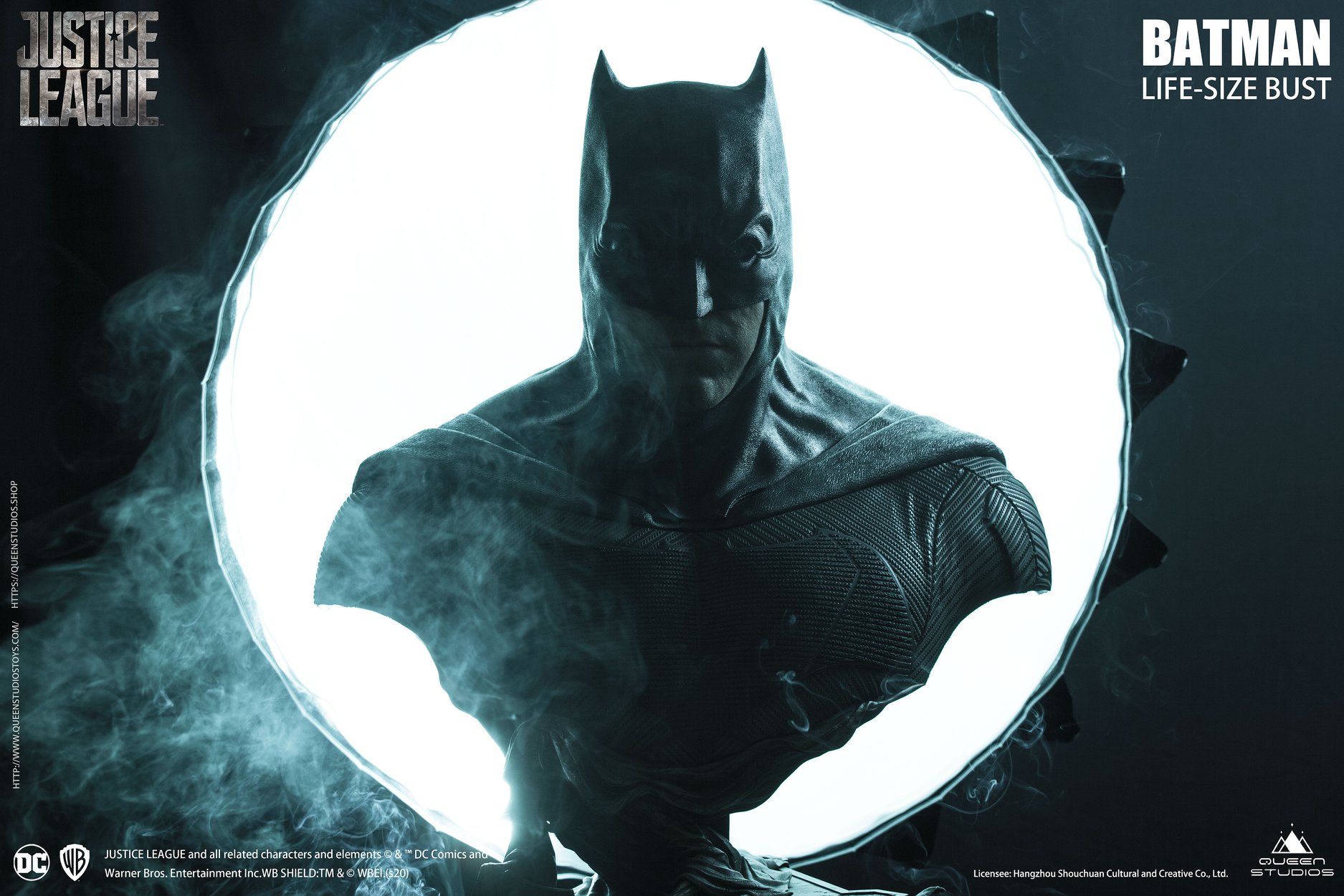 Batman: nuovo busto a grandezza naturale di Ben Affleck in Justice League