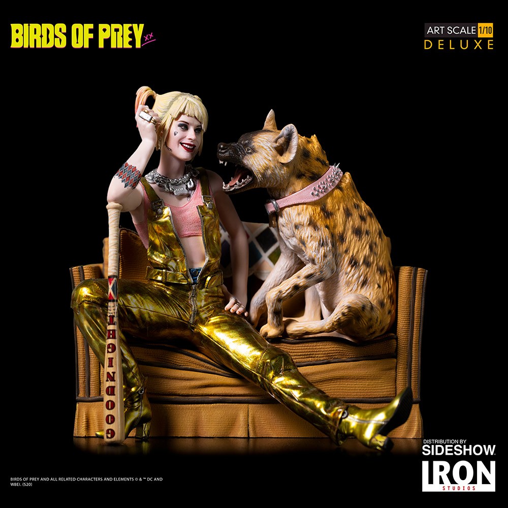 Birds of Prey: nuova statua “Iron Studios” di Harley Quinn & Bruce