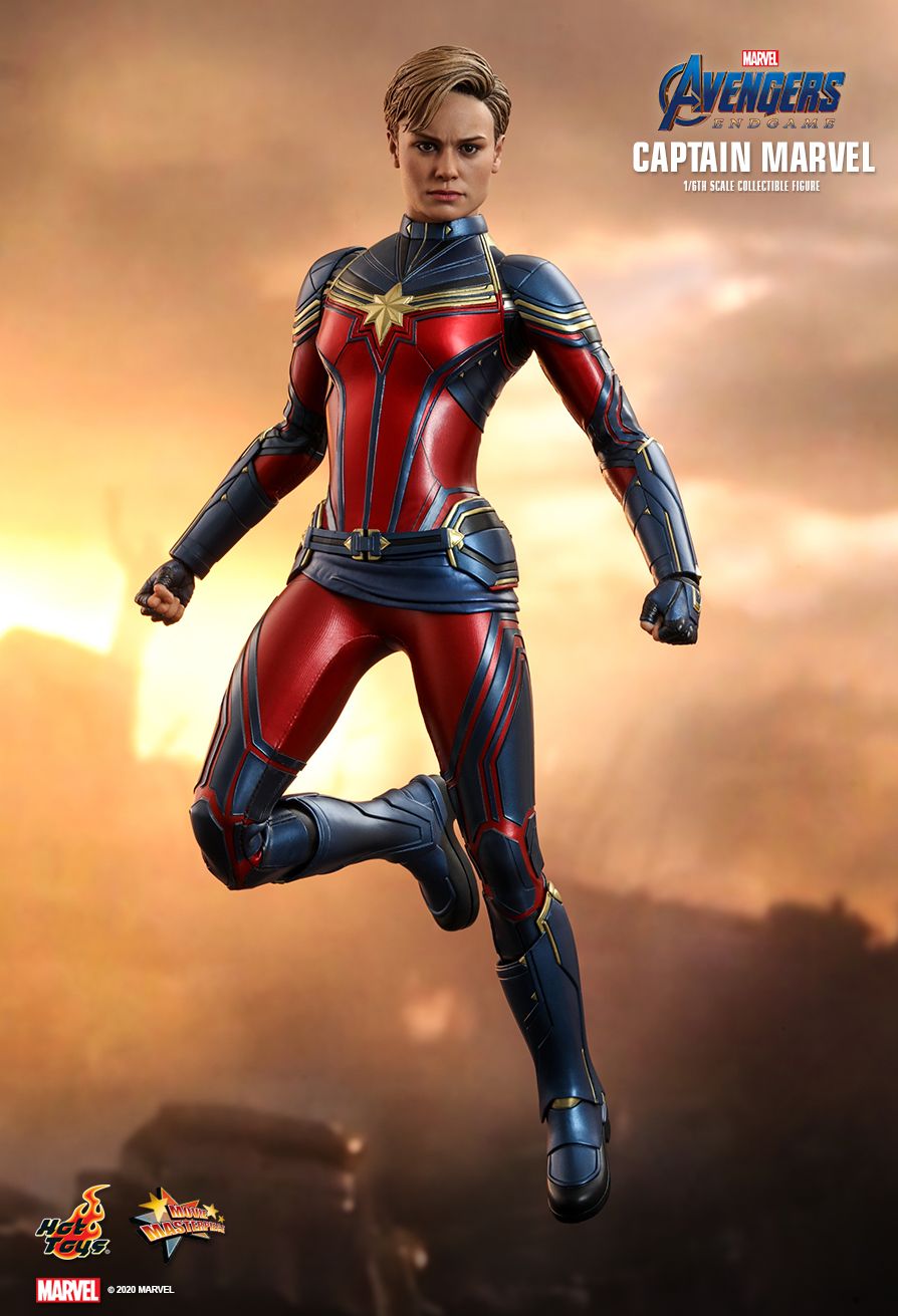 Captain Marvel: nuova action figure Hot Toys di Brie Larson in “Avengers: Endgame”
