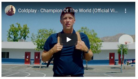 Champion Of The World, Coldplay: traduzione, lyrics e video ufficiale