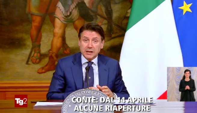 Conte proroga lockdown e attacca Salvini, il Tg2 lo snobba per le suore di clausura