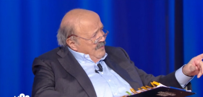 Maurizio Costanzo su Rai2 con Umberto Broccoli