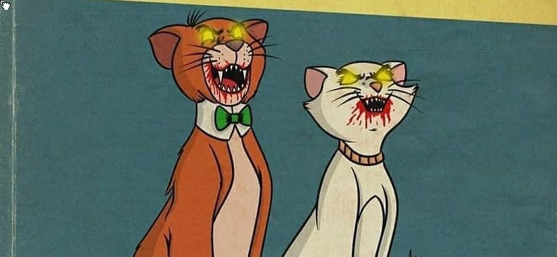 Disney e classici film horror in un fantastico mash-up formato fan art