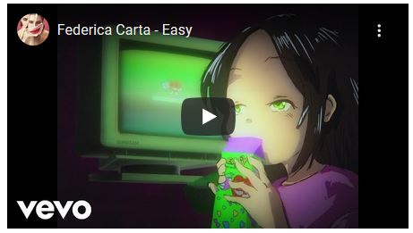 Easy, Federica Carta: testo e video del nuovo singolo