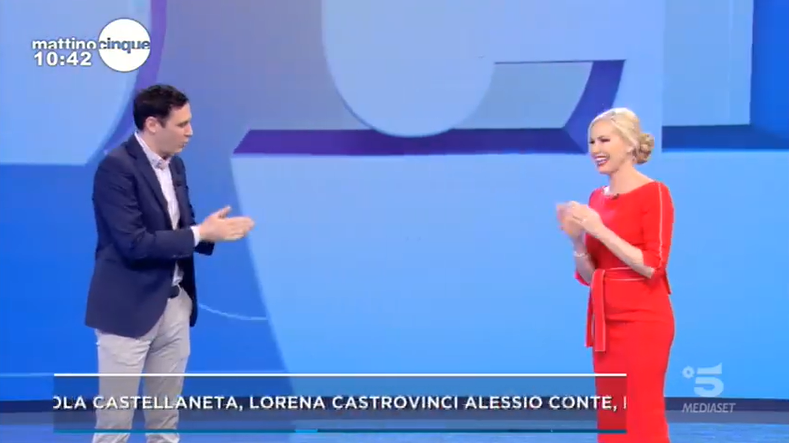 Mattino 5, Federica Panicucci torna a partire dal 4 maggio