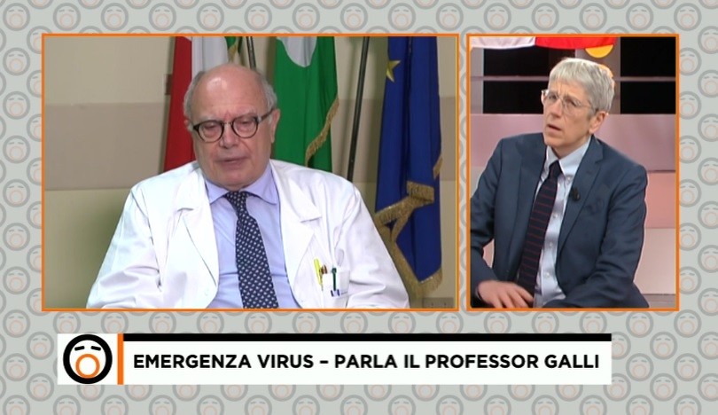 Da Giordano, Berlinguer e ancora Giordano collegato da location diverse. La strana serata di Massimo Galli