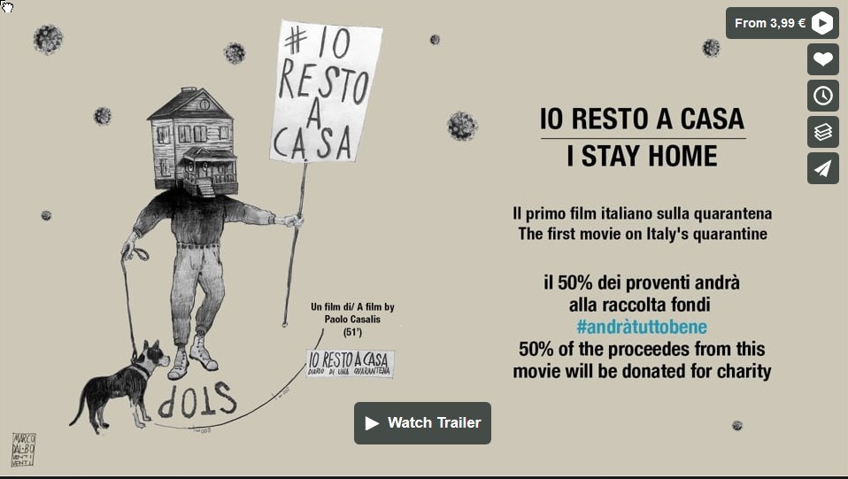 Io resto a casa: trailer del primo film italiano sulla quarantena