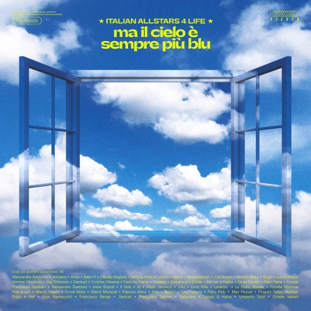 Ma il cielo è sempre più blu cantata da 50 artisti italiani: #ItalianAllStars4Life, dall’8 maggio