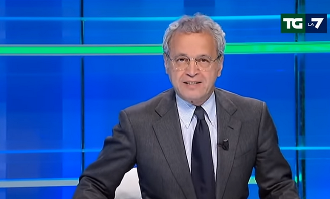 Mentana furioso con Gruber, Dagospia: “Ha presentato dimissioni da TgLa7”. Lui replica