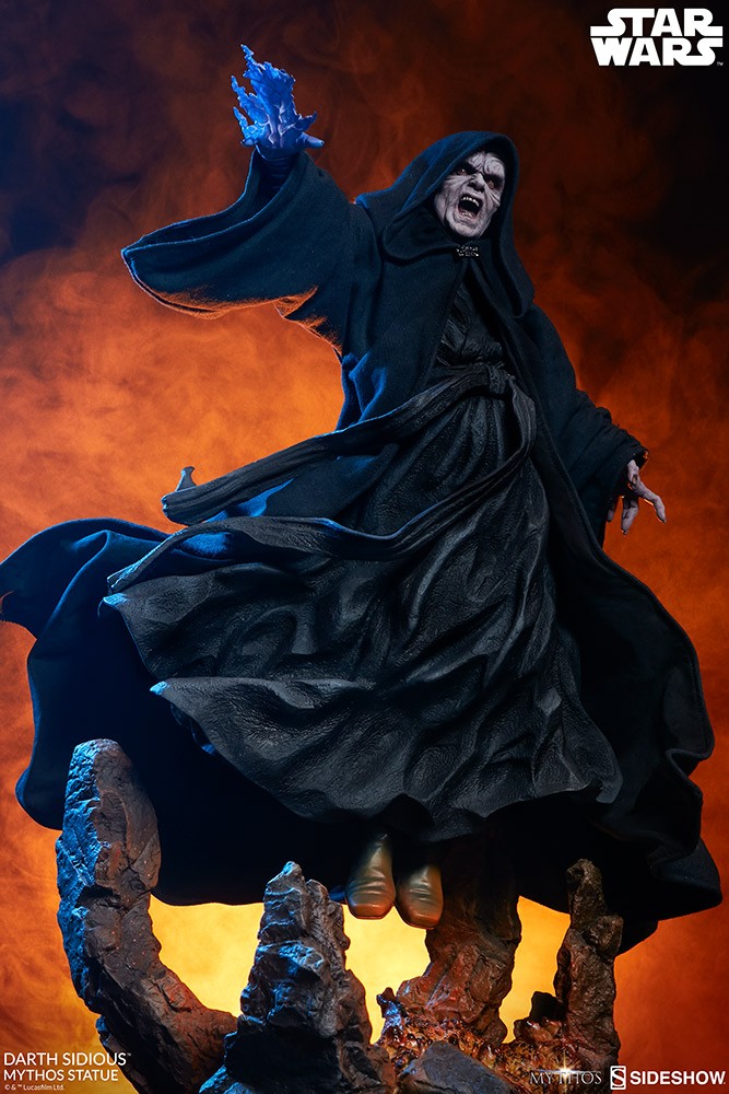 Star Wars: nuova statua “Mythos” dell’Imperatore Palpatine