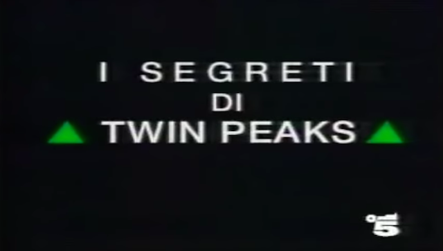 Twin Peaks, il promo italiano del 1991