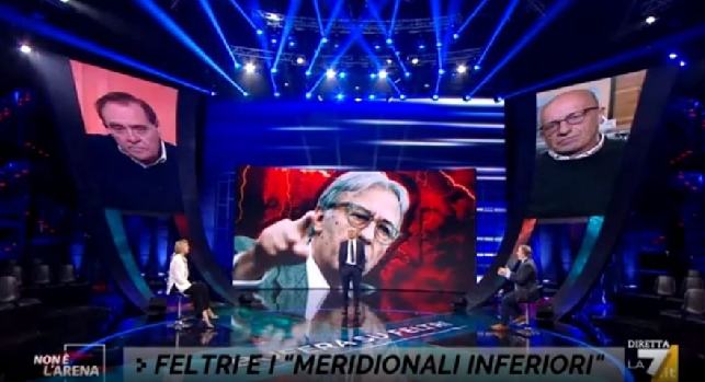 Non è L’Arena, Vittorio Feltri sui “meridionali inferiori” e Libero non venduto al Sud