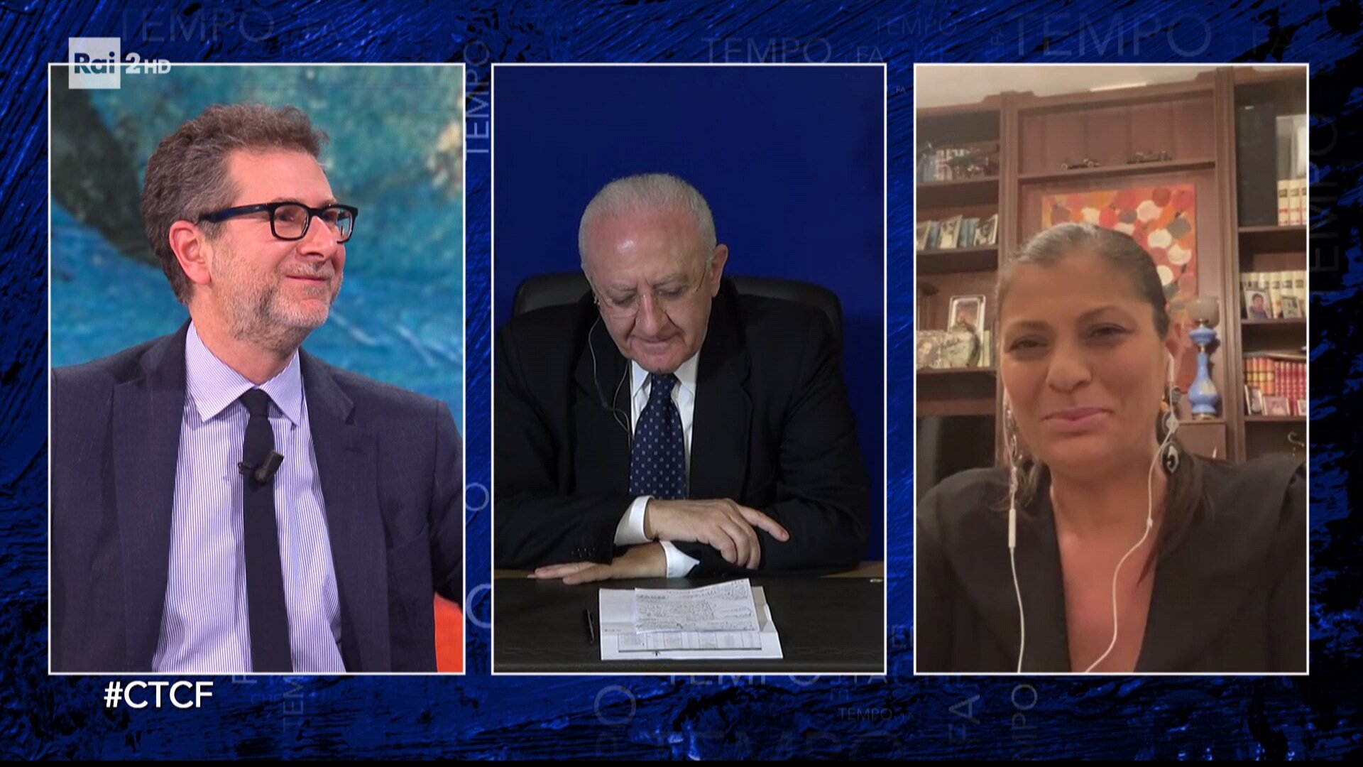 De Luca a Fazio: “Non iniziamo a sfottere….”