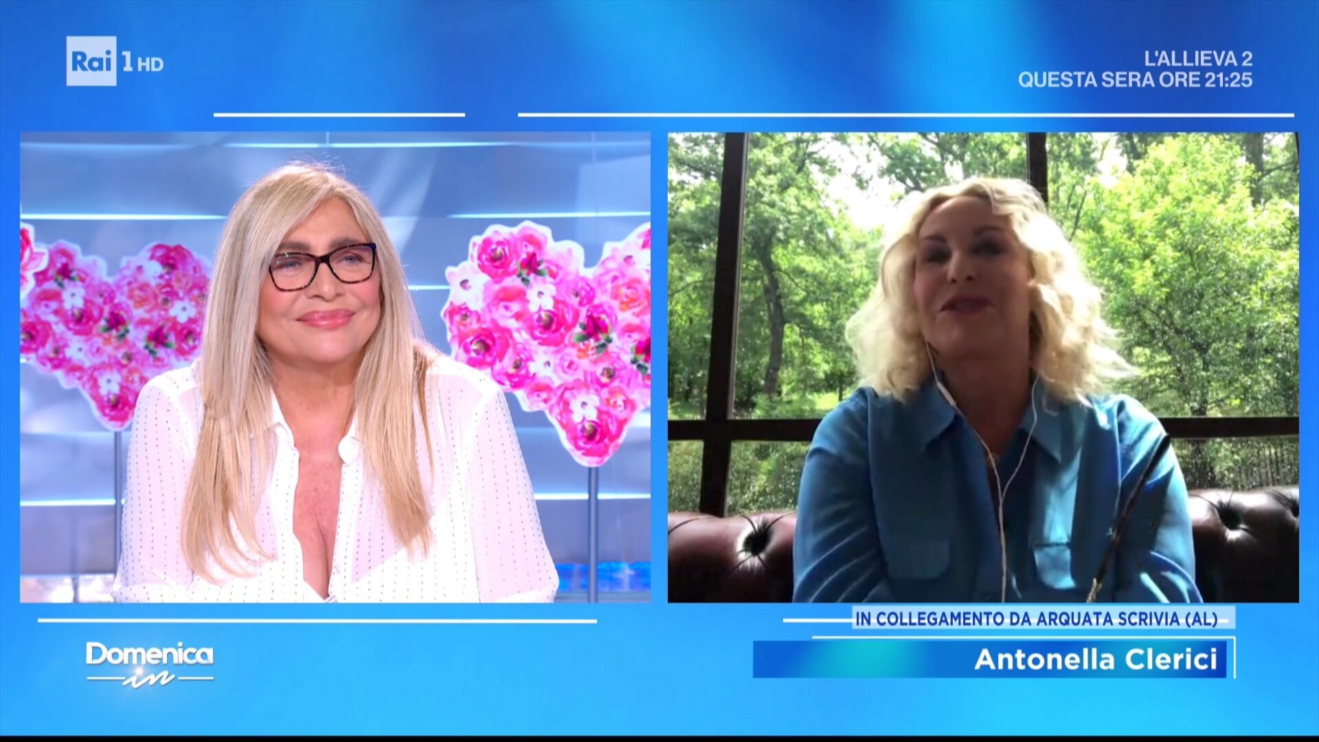 Antonella Clerici torna su Rai 1: “Stefano Coletta ha capito chi sono”