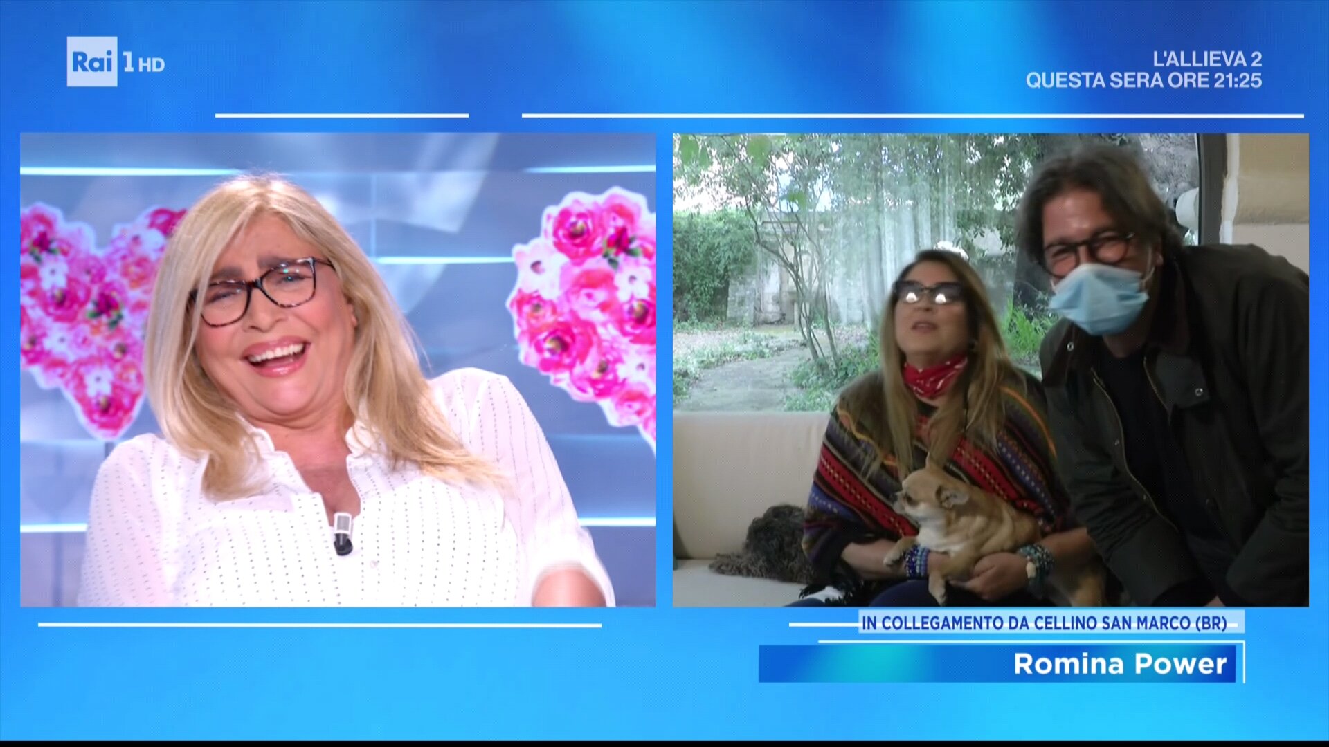 Domenica In, Mara Venier tra pettinate in diretta e operatori caduti (VIDEO)