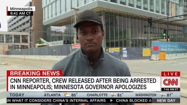 CNN, giornalista arrestato in diretta durante le proteste di Minneapolis (Video)