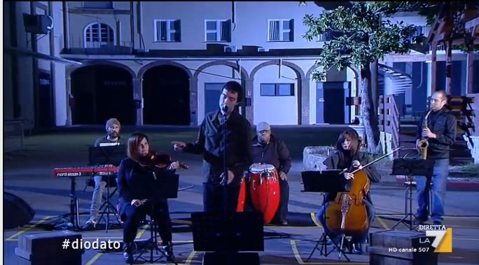 1° Maggio, Diodato canta Dalla a Propaganda Live