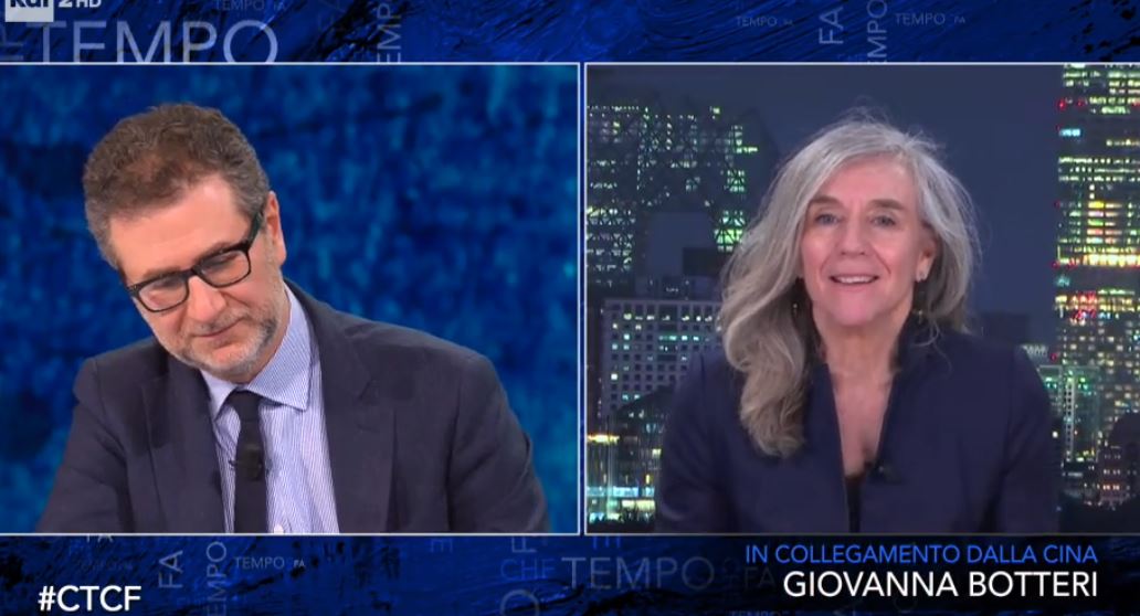 Che tempo che fa, Giovanna Botteri conferma la sua eleganza: “Mi vedi anche con la giacca, l’ho messa per te”