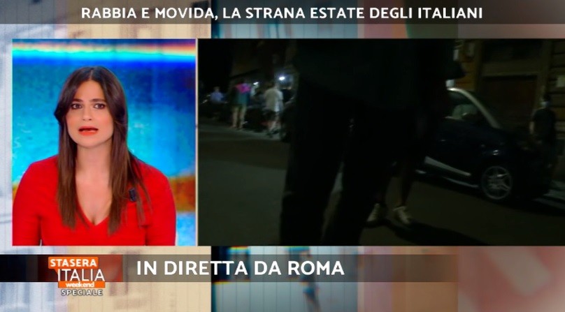 Stasera Italia, troupe aggredita mentre documentava la movida di Roma
