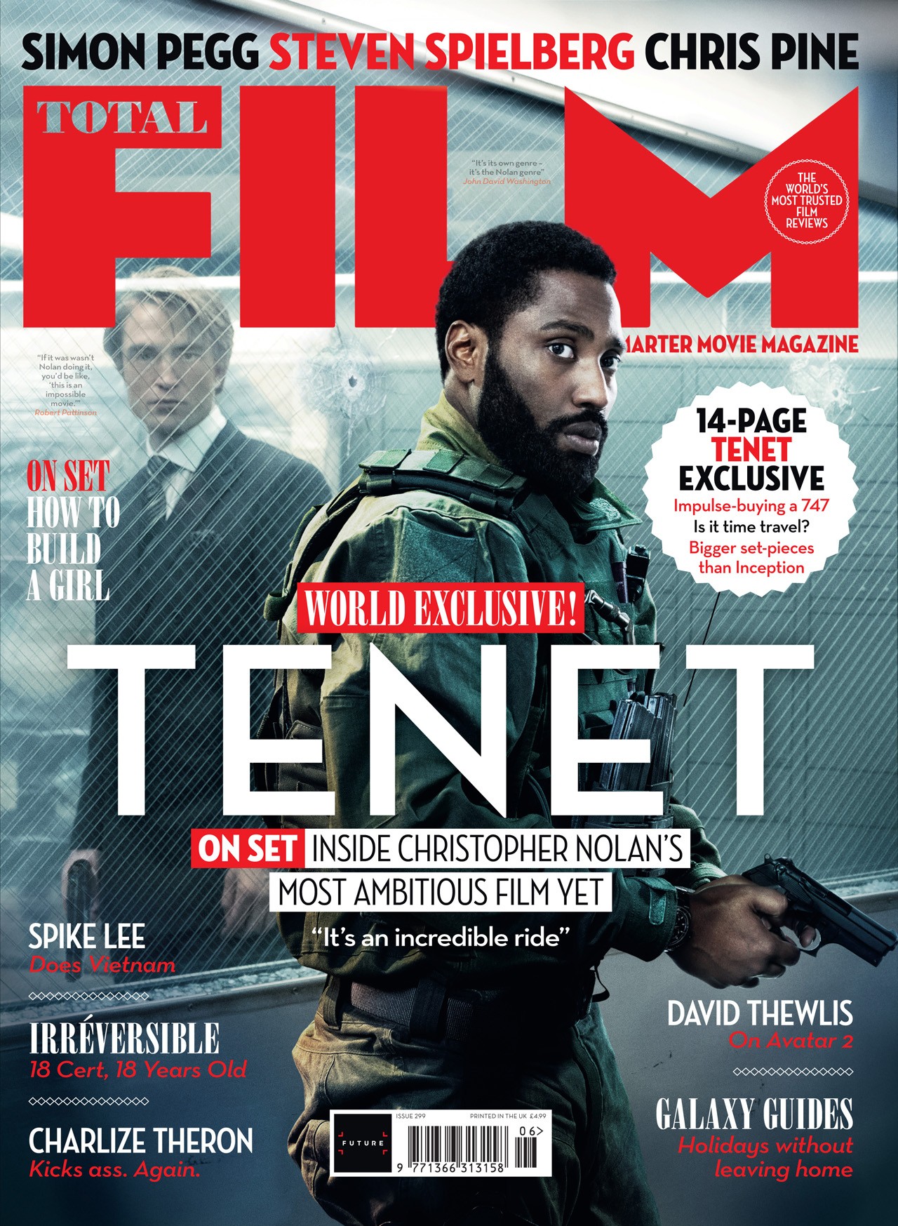 Tenet: nuove cover ufficiali di Total Film