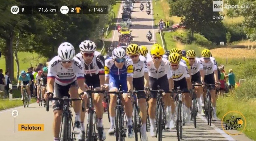 Tour de France e Tirreno-Adriatico in contemporanea. Un problema anche per la Rai