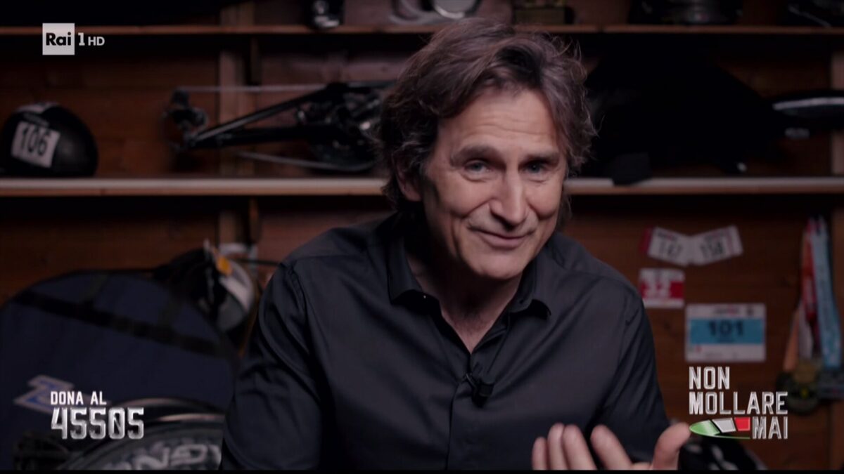 Non mollare mai, le storie tricolori di sport emozionano: Alex Zanardi si conferma campione (anche) di tv