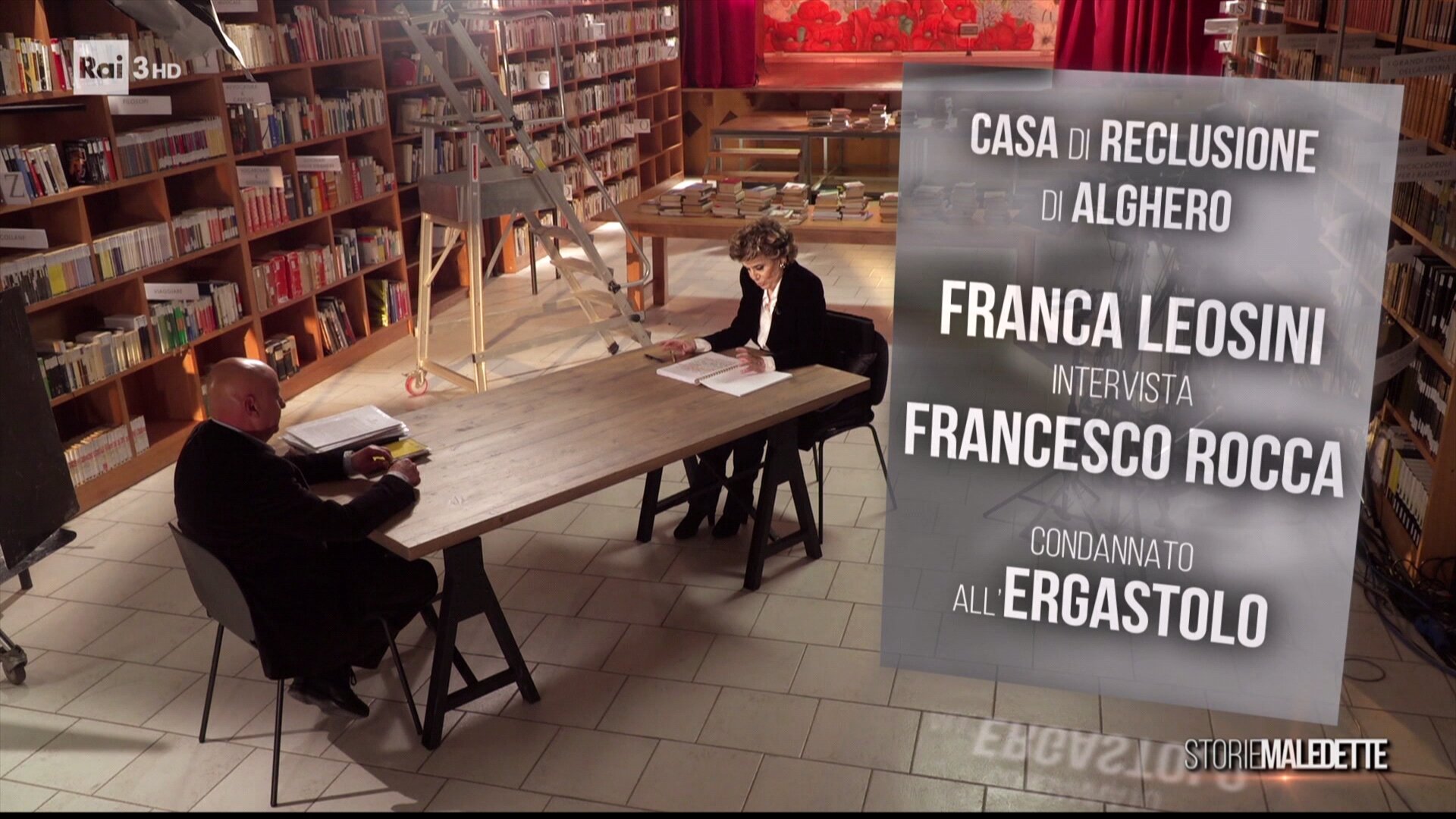 Storie Maledette, Franca Leosini intervista Francesco Rocca | 7 giugno 2020