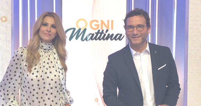 Ogni mattina, Adriana Volpe e Alessio a Blogo: “” (VIDEO)